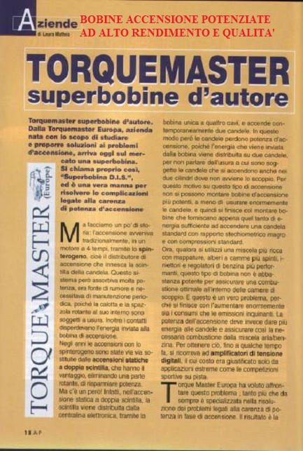 BOBINE ACCENSIONE POTENZIATE AD ALTO RENDIMENTO