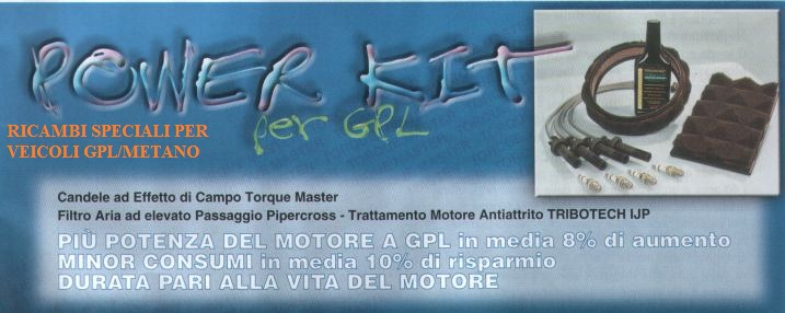 RICAMBI SPECIALI PER VEICOLI GPL METANO