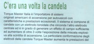 accensione maggiorata OK