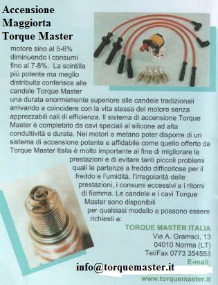 accensione maggiorata Torque Master